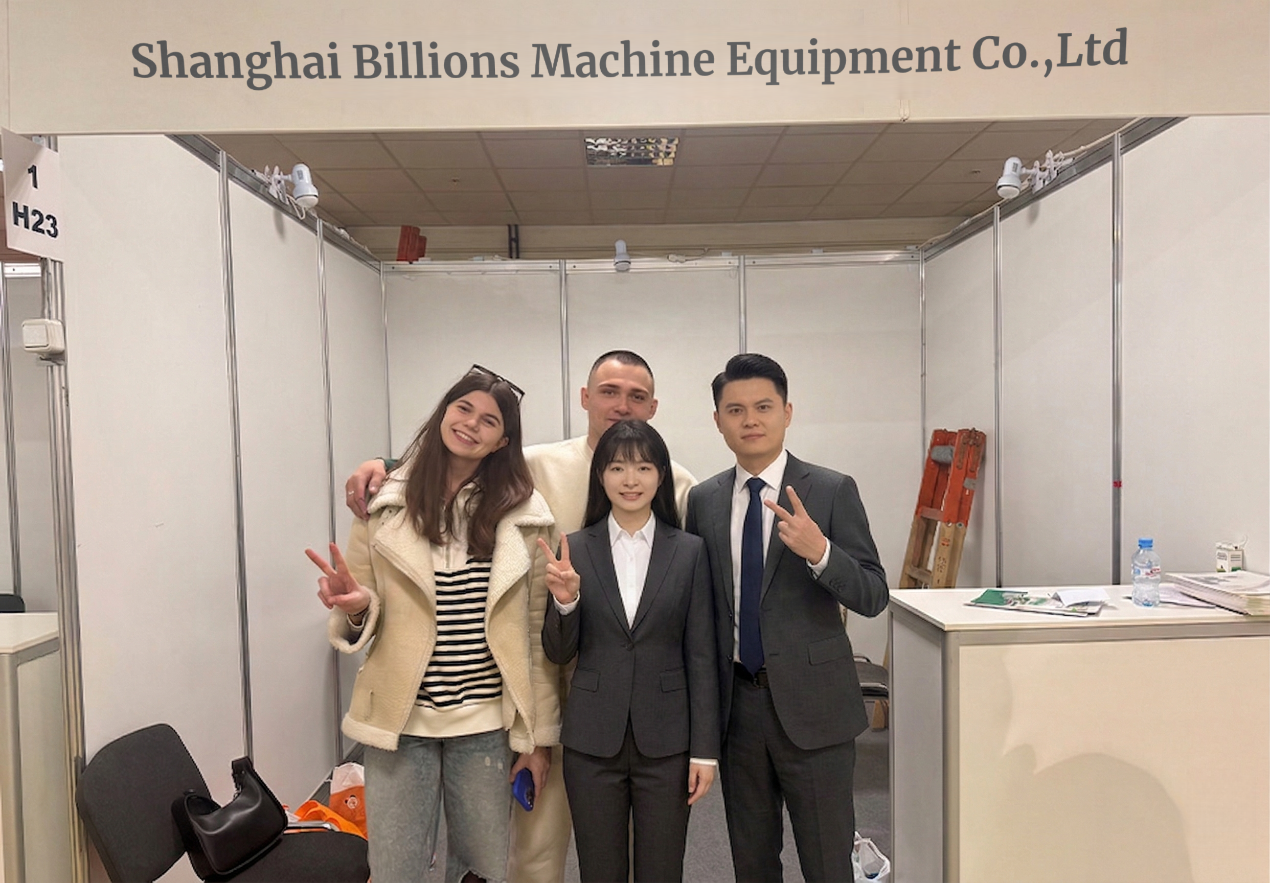 SHANGHAI BILLIONS Booth at World of Glass 2025 Moscow